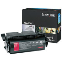 

Lexmark 12A6735 Black Toner Cartridge, Yield 20,000 Pages