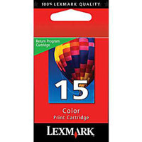

Lexmark No 15 Color Return Program Ink Print Cartridge for Z2300, Z2320, X2600 and X2650 Printers, 150 Pages Yield