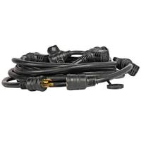 

Lex E-String 20 Amp NEMA 5-15 Extension Cord, 4-Receptacles, 33', Black