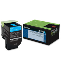 

Lexmark 70C1XC0 Cyan Toner Cartridge for Voyager CS31/CS41/CS51 Series Printers, 4000 Pages Yield