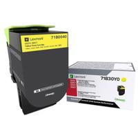 

Lexmark Yellow Standard Yield Laser Toner Cartridge for CS317dn, CS417dn, CS517de, CX317dn, CX417de and CX517de Printer, 2300 Page Yield