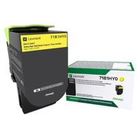

Lexmark Yellow High Yield Return Program Laser Toner Cartridge for CX417de, CS417dn, CX517de and CS517de Printer, 3500 Page Yield