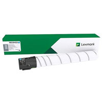 

Lexmark 76C0HC0 Cyan High Yield Toner Cartridge for CS92 and CX92 Series Multifunction Printers, 34000 Pages Yield