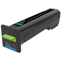 

Lexmark 82K0X20 Cyan Extra High Yield Toner Cartridge for CX825de Multifunction Printer, 22000 Pages Yield