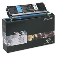 

Lexmark C5222CS Cyan Toner Cartridge for C522, C524, C53x Series Printers, 3000 Pages Yield