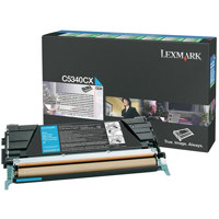 

Lexmark C5340CX Cyan Toner Cartridge for C534 Series Printers, 7000 Pages Yield