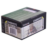 

Lexmark C540H4YG Yellow Toner Cartridge for C540, C543, C544, X543 & X544 Series Printers, 2000 Pages Yield