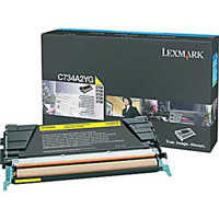 

Lexmark C734A2YG Yellow Toner Cartridge for C734, C736, X734, X736 & X738 Series Printers, 6000 Pages Yield