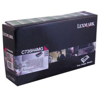 

Lexmark C736H4MG Magenta Toner Cartridge for C736, X736 & X738 Series, 10000 Pages Yield