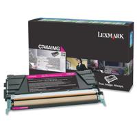 

Lexmark Magenta Return Program Toner Cartridge for C746 and C748 Printers, 7000 Pages Yield