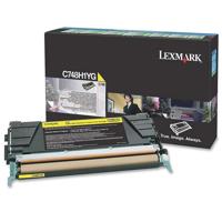 

Lexmark Yellow High Yield Return Program Laser Toner Cartridge for C748e, C748de and C748dte Printers, 10000 Pages Yield