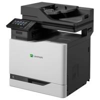 

Lexmark CX820de Color Laser Multifunction Printer, 52 ppm, 650 Pages Standard - Print, Copy, Scan, Fax