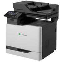 

Lexmark CX820dtfe Color Laser MFP with Inline Staple Finisher, 52 ppm, 1750 Pages Standard - Print, Copy, Scan, Fax