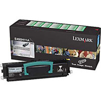 

Lexmark E450H11A Toner Cartridge for E450 Series Printers, 11000 Pages, Black