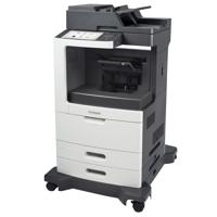 

Lexmark MX810de B&W Laser Multifunction Printer with Offset Stacker, 55 ppm, 1200 Pages Standard - Print, Copy, Scan, Fax