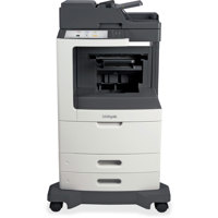 

Lexmark MX811de B&W Laser Multifunction Printer with Offset Stacker, 63 ppm, 1200 Pages Standard - Print, Copy, Scan, Fax