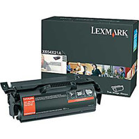 

Lexmark X654X21A Black Toner Cartridge for X654, X656 & X658 Series Multi Function Printers, 36000 Pages Yield