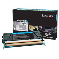 

Lexmark Cyan High Yield Return Program Laser Toner Cartridge for X748dte and X748de Printers, 10000 Pages Yield