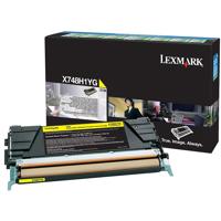 

Lexmark Yellow High Yield Return Program Laser Toner Cartridge for X748dte and X748de Printers, 10000 Pages Yield