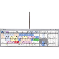 

LogicKeyboard Avid Composer Slim Line PC Keyboard, Soft Touch Keystroke, Dual USB 2.0 Ports