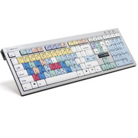 

LogicKeyboard Cubase Nuendo Slim Line PC Keyboard, Two USB Ports, Wired Connectivity