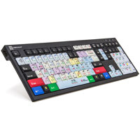 

LogicKeyboard American English Nero PC Slim Line Keyboard for Blackmagic DaVinci Resolve Color Correction Solution, Aluminum