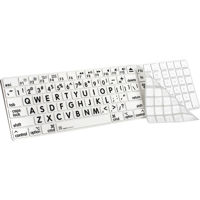 

LogicKeyboard XLPrint LogicSkin Black on White Apple Magic Keyboard Cover