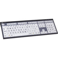 

LogicKeyboard LogicSkin Silicone Protective Cover for PC Slim Line / Nero PC Slim Line Keyboard, Clear