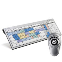 

LogicKeyboard Quantel Slim Line PC Keyboard - Bundle - Contour Design Shuttle Pro Version 2.0 Multi-button Jog & Shuttle Control