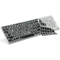 

LogicKeyboard LogicSkin Large Print US Keyboard Cover for Apple Ultra Thin US Keyboard - Black