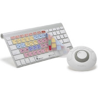 

LogicKeyboard LogicKeyboard LogicSkin Digidesign Pro Tools Skin for Apple Ultrathin Aluminum Wireless and USB US Keyboard