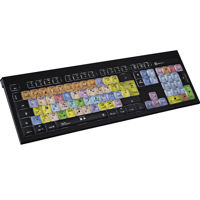 

LogicKeyboard Astra Series Logic Pro X Mac Wired Backlit American English Keyboard, 104 ANSI Keys