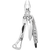 

Leatherman Leatherman Skeletool Multi-Tool, Stainless Steel with Needlenose Pliers Head & 7 Components with Nylon Sheath, Closed Length 4"