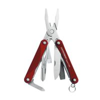 

Leatherman Squirt PS4 Keychain Mini Multi-Tool, Red, Box