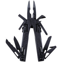 

Leatherman OHT Heavy Duty Multi-Tool with USA Black MOLLE Sheath, Black Oxide, Box