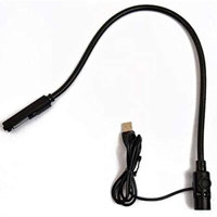 

Littlite LED-NA-USB Series 12" LED Gooseneck Console Light with Straight Connector and USB Cable