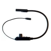

Littlite CC-EE Series 12" End Mount Gooseneck LED Task Light with End Mount Cord, Euro Power Supply