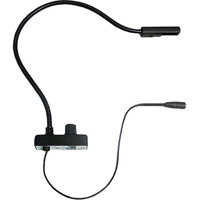 

Littlite IS Series High Intensity 18" Permanently Attached Gooseneck Lampset with Bottom Mount Cord, U.S Power Supply
