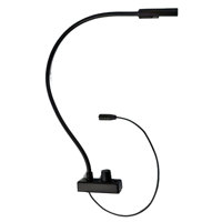

Littlite IS Series High Intensity 18" Permanently Attached Gooseneck Lampset with Bottom Mount Cord, Euro Power Supply