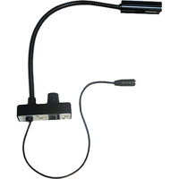 

Littlite IS Series High Intensity 12" Permanently Attached Gooseneck Lampset with Bottom Mount Cord, U.S Power Supply