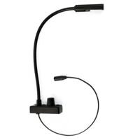 

Littlite IS-LED Series 12" Permanently Attached Gooseneck Dual Color White/Red LED Lampset with Bottom Mount Cord, U.S Power Supply