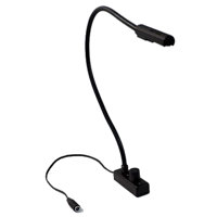 

Littlite L-2 Series Low Intensity 12" Permanently Attached Gooseneck Lampset, No Power Supply