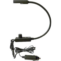 

Littlite L6-LED Series End Chassis Automotive LED Light with 6" Gooseneck & Detachable Cigarette Plug Adapter