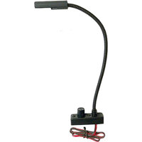 

Littlite L9-LED Series Permanent Mount Blue LED Light with 18" Automotive Gooseneck & Wiring Kit