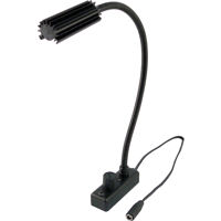 

Littlite Multi-Volt High Intensity LED Lampset with 12-28V Dimming 12" Permanently Attached Top Mount Gooseneck, US Power Supply
