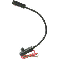 

Littlite MV-5 High Intensity End Chassis Automotive Lampset with 12-28V Dimming 12" End Mount Gooseneck Clip & Wiring Kit