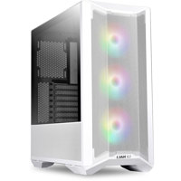 

Lian-Li LANCOOL II Mesh RGB Tempered Glass ATX Case, White