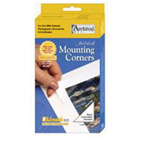 

Lineco Polypropylene Mounting/Framing Corners, Standard View, 1.25", 256-Pack