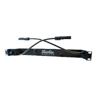 

Littlite RL-10-D Raklite with Dual 12" High-Intensity Gooseneck Lamp & Dimmer, 1 RU, US Power Supply