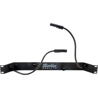 

Littlite RL-10-D-LED Raklite with Dual 12" LED Gooseneck Lamp & Dimmer, 1 RU, No Power Supply